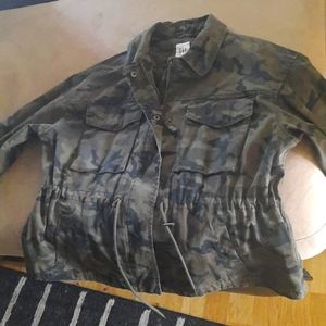Gap Vintage Camouflage Jacket